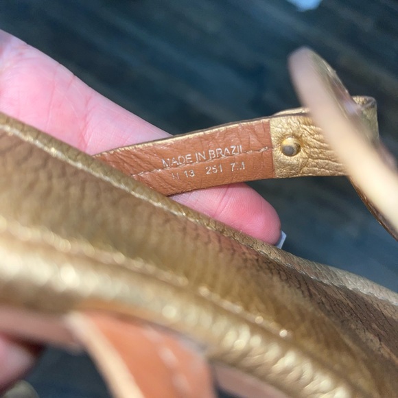 Tory Burch matte gold millers - Picture 3 of 3